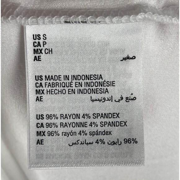 Style & Co. Womens Size Small Layering Tank Top Small Bright White - Picture 9 of 9